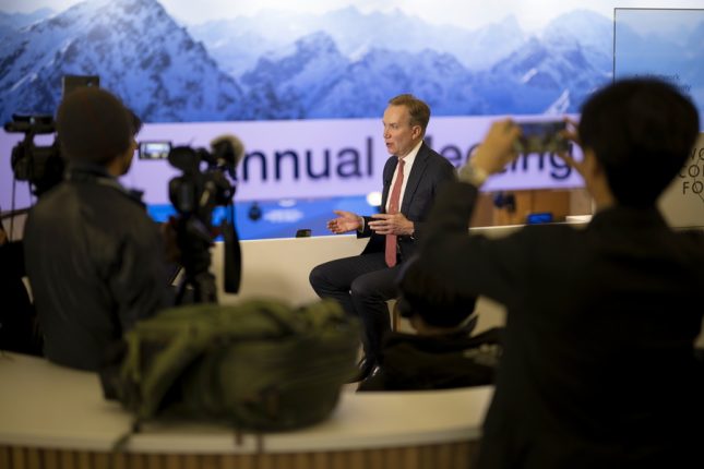 Borge Brende στο WEF